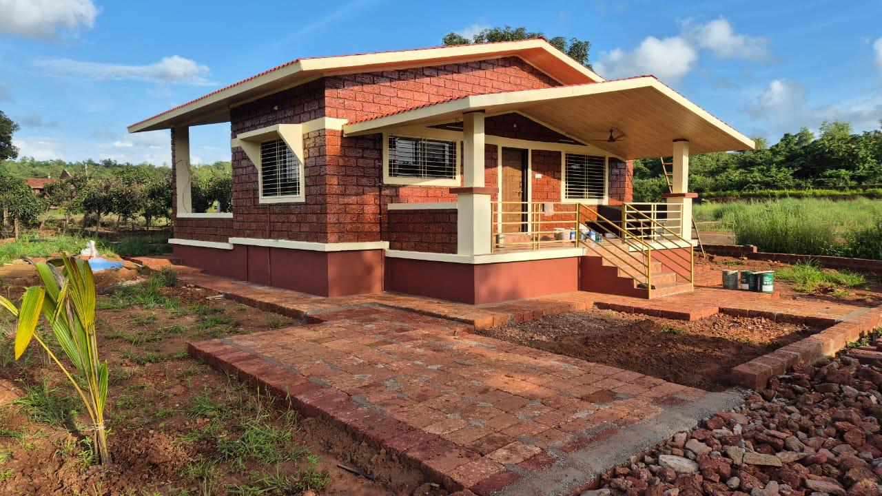 Wintry Mountain Landscape